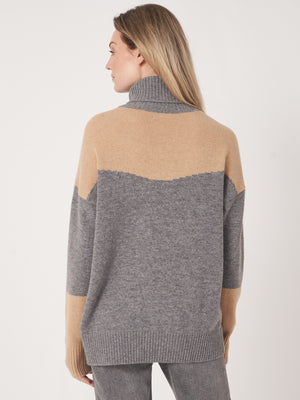 Baby Wool 2 Tone Sweater