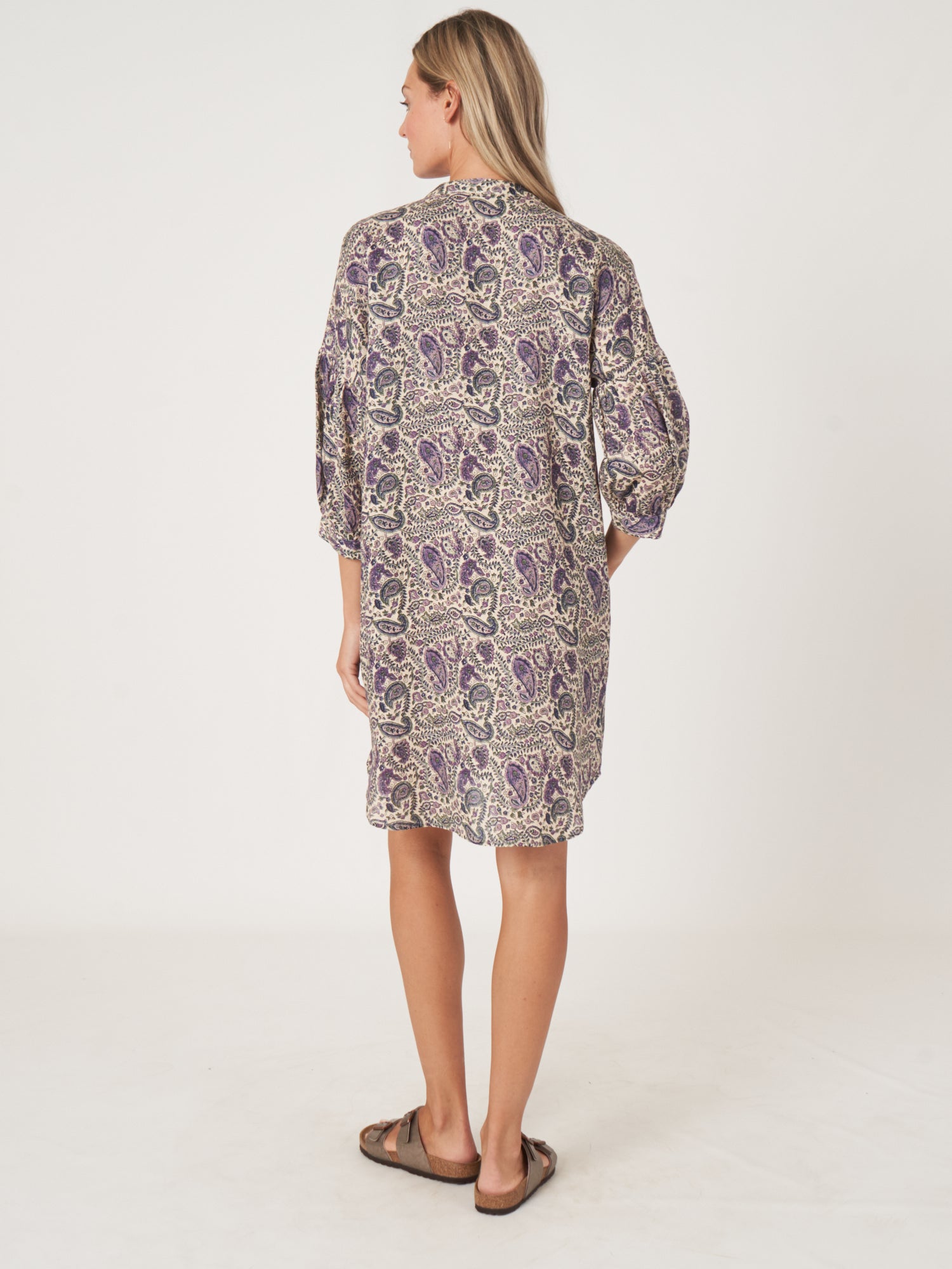 Paisley Print woven Dress