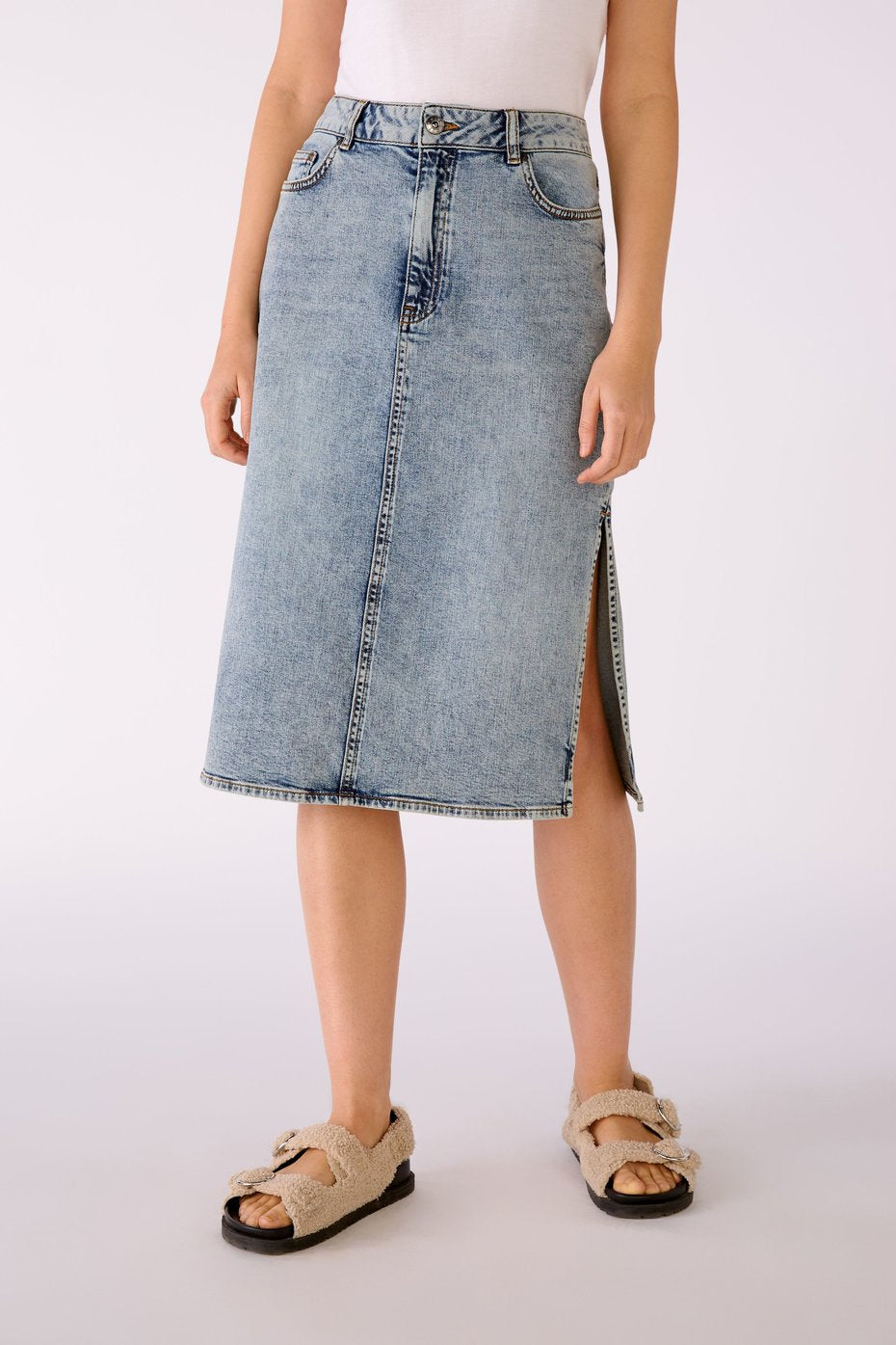 Sotala Women's jeans dungarees mini skirt dungarees denim skirt