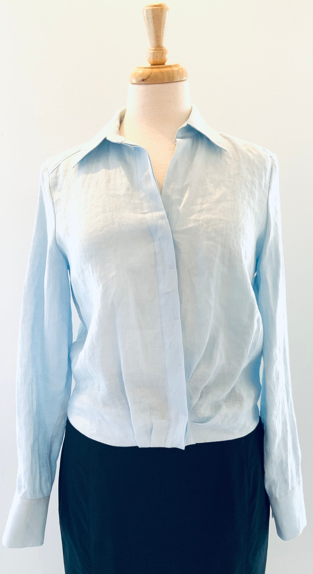 Linen Cropped Blouse/Jacket
