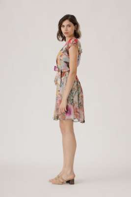 Flower Patch Print Dress