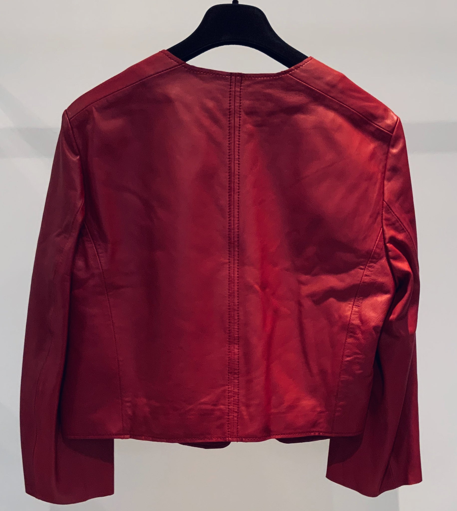 Leather Bolero Jacket