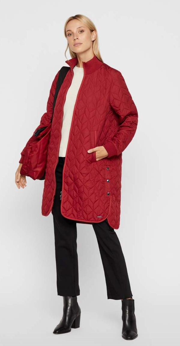Quilted Long Jacket - Sonia's Runway
