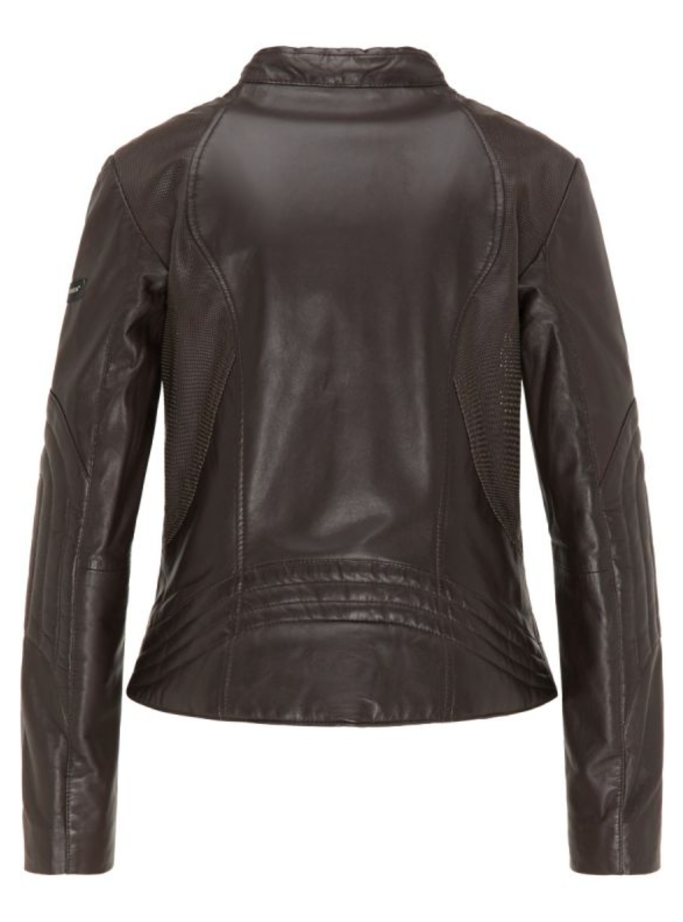 Leather Jacket W/Detail