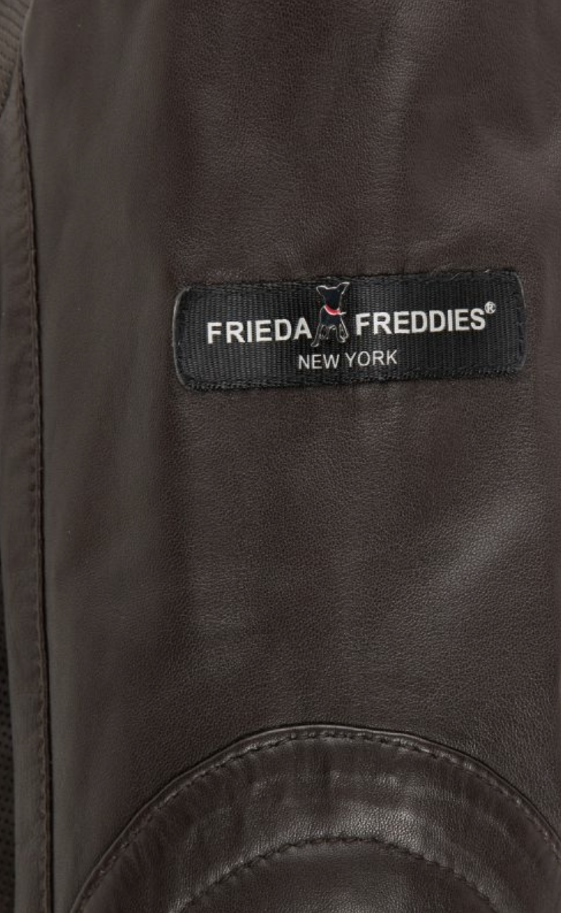 Leather Jacket W/Detail