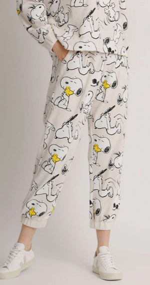 Snoopy Print Sweatpants