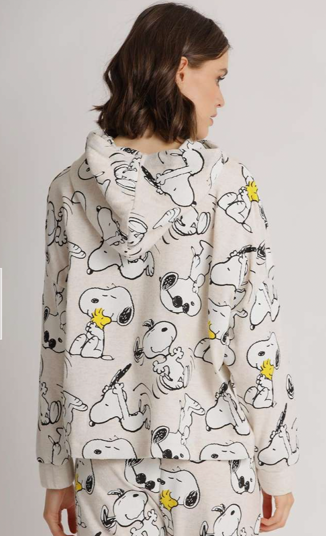 Lv Louis Vuitton Snoopy All Over Print Hoodie For Fans - Freedomdesign