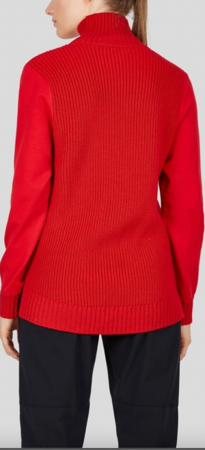 LS Sweater W/Star design Mockneck