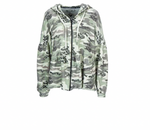 Sweat Jacket W/Camouflage