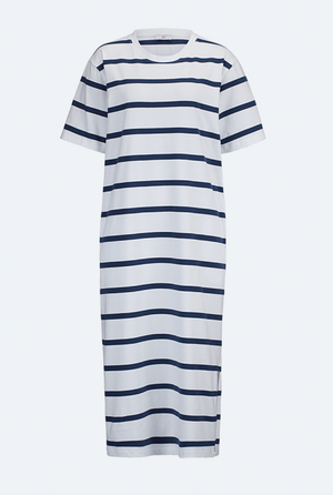 Tee Shirt Stripe Maxi Dress