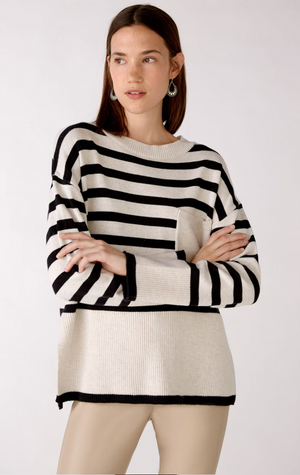Sweater W/Stripes