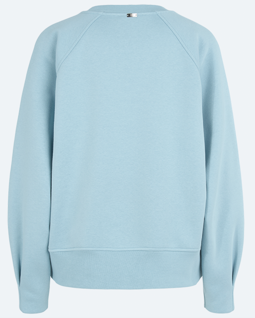 Jersey Sweatshirt W/Side Zip Detail