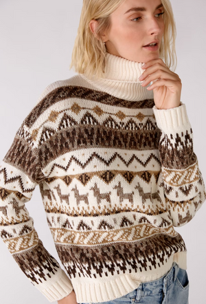Llama Sweater