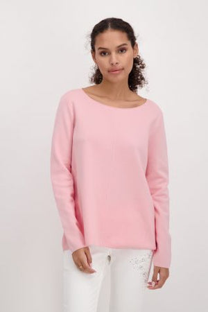 L/S Round Neck Cotton Sweater