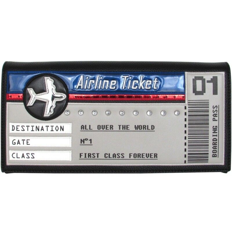 Airline Ticket Clutch